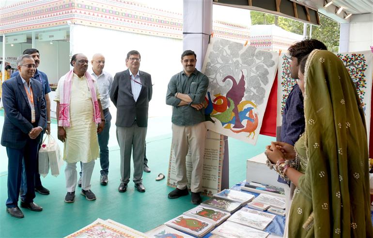 केंद्रीय जनजातीय कार्य राज्य मंत्री श्री दुर्गादास उइके 29 मार्च, 2026 को नई दिल्ली में वन-धन सम्मेलन में शामिल हुए। 