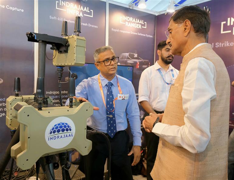 The Minister of State for Defence, Shri Sanjay Seth at North Tech Symposium 2026 in Prayagraj, Uttar Pradesh on May 05, 2026.