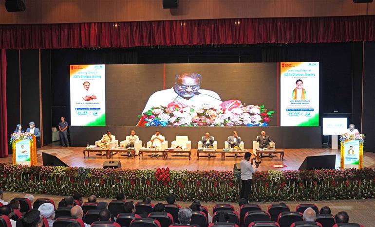 The Union Minister of Heavy Industries and Steel, Shri H. D. Kumaraswamy addressing at the “PM E-DRIVE: Dialogue with the Industry” organized by the Ministry of Heavy Industries and hosted by the International Centre for Automotive Technology (ICAT) at Manesar (Gurugram), in Haryana on September 25, 2026.
