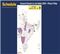 General Election to Lok Sabha 2024 – Phase 3 Map