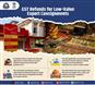GST Refunds for Low Value Export Consignments