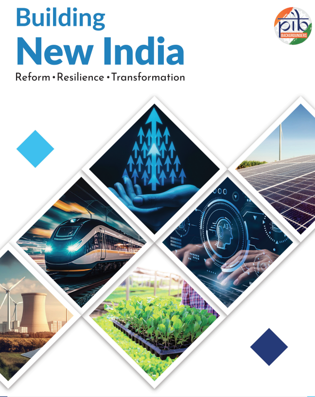 Cover image of Building New India: Reform, Resilience, Transformation