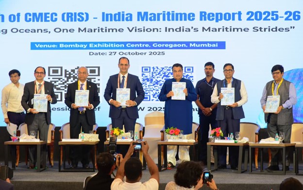 Launch of India Maritime Report 2025-26 by Nitin Gadkari