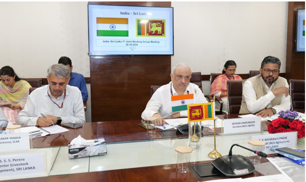Sri Lankan delegation at Indian Agricultural Research Institute