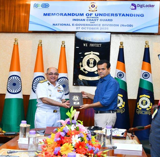 Indian Coast Guard Embraces DigiLocker for Digital Efficiency