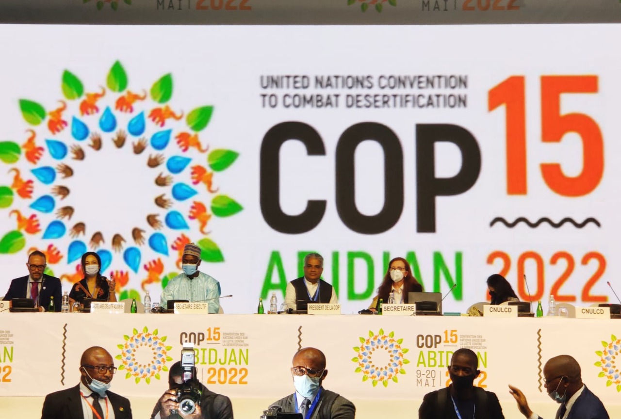 Union Environment Minister delivers the National Statement at the 15th Session of the Conference of Parties of UNCCD