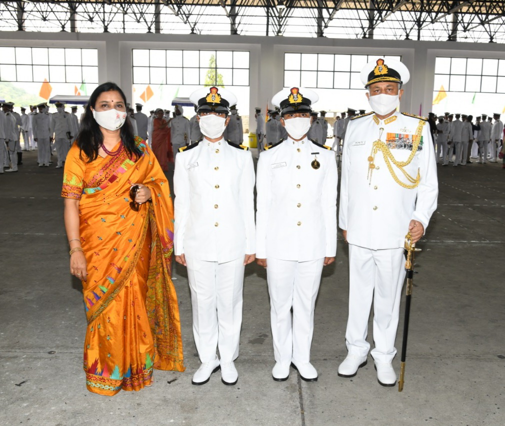 PASSING OUT PARADE - SPRING TERM 2021 HELD AT INDIAN NAVAL ACADEMY ON 29 MAY 21