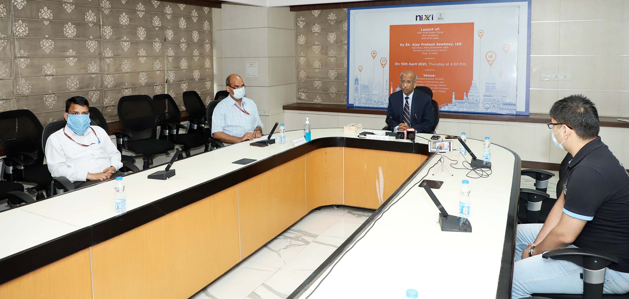 Secretary MeitY Shri Ajay Prakash Sawhney Inaugurates Three New Initiatives services Of National