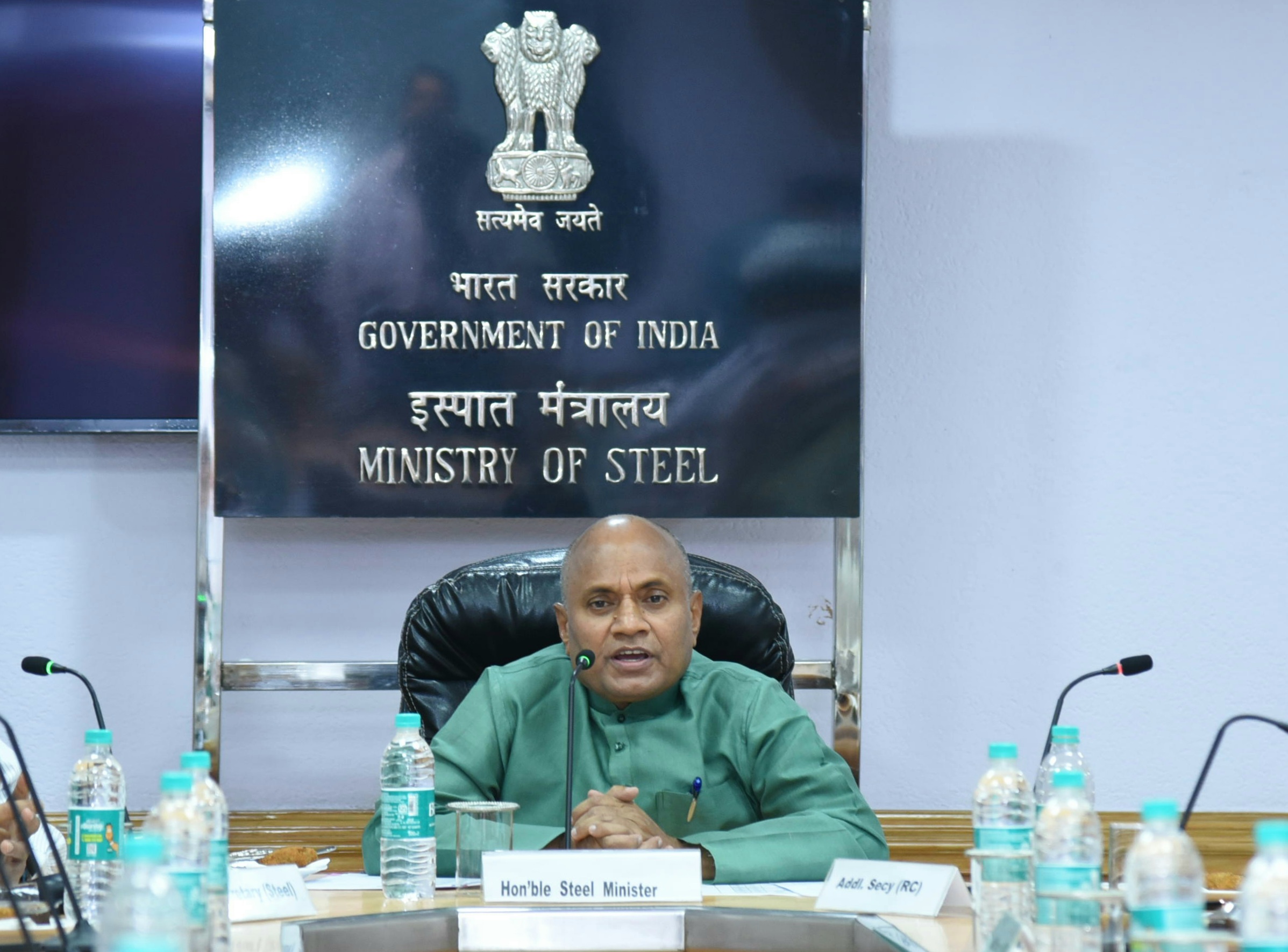 Union Steel Minister calls upon the Private Steel Sector Companies to contribute towards the Target of 500 Million Tonnes of Green and Clean Steel Capacity in the Country in the 25 Years of the Immortal Period