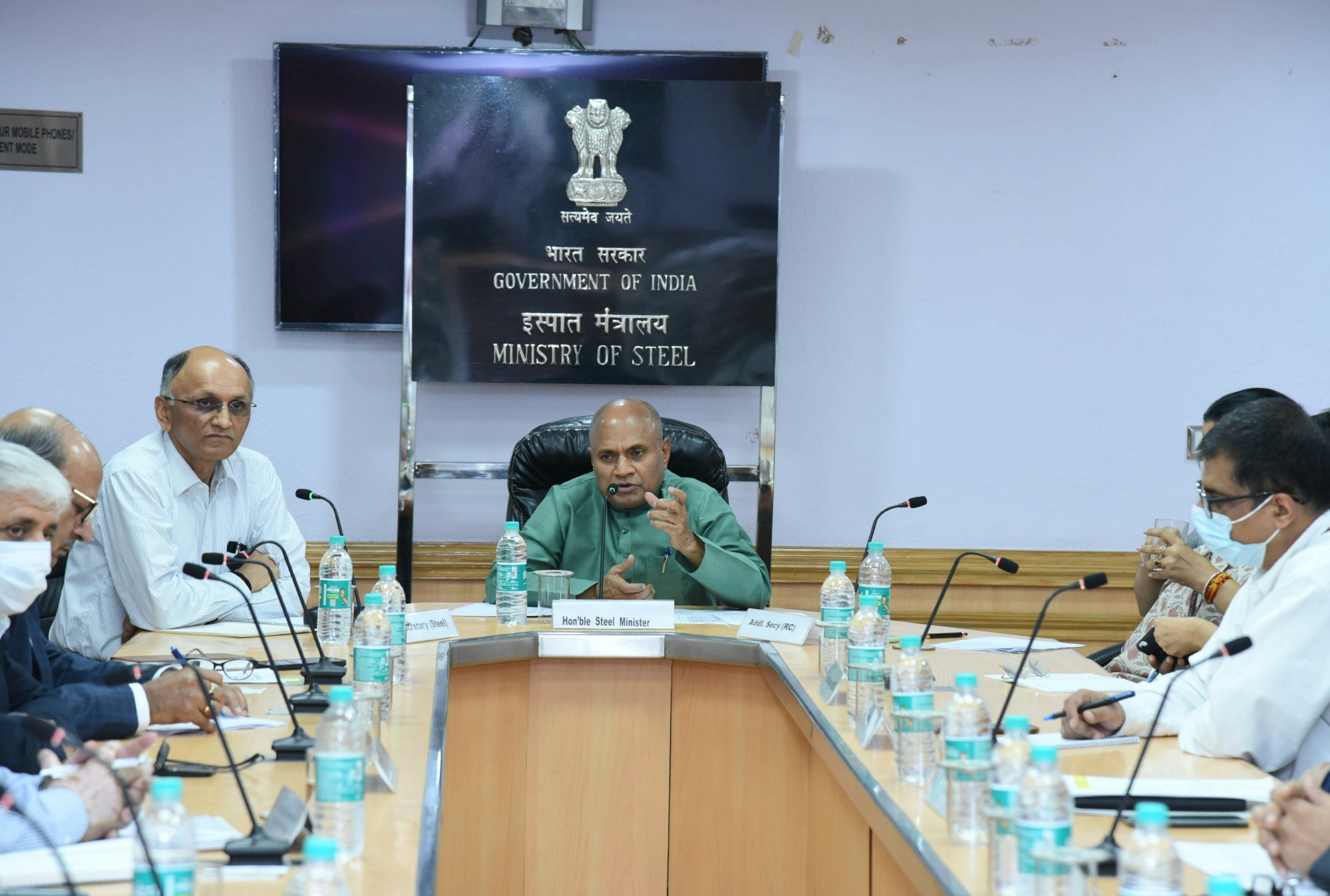 Union Steel Minister calls upon the Private Steel Sector Companies to contribute towards the Target of 500 Million Tonnes of Green and Clean Steel Capacity in the Country in the 25 Years of the Immortal Period
