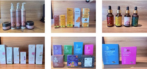 A group of boxes on a tableAI-generated content may be incorrect.