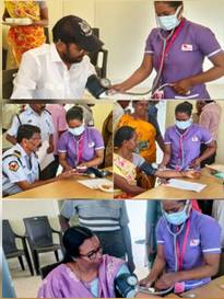 A collage of people wearing medical uniformsDescription automatically generated