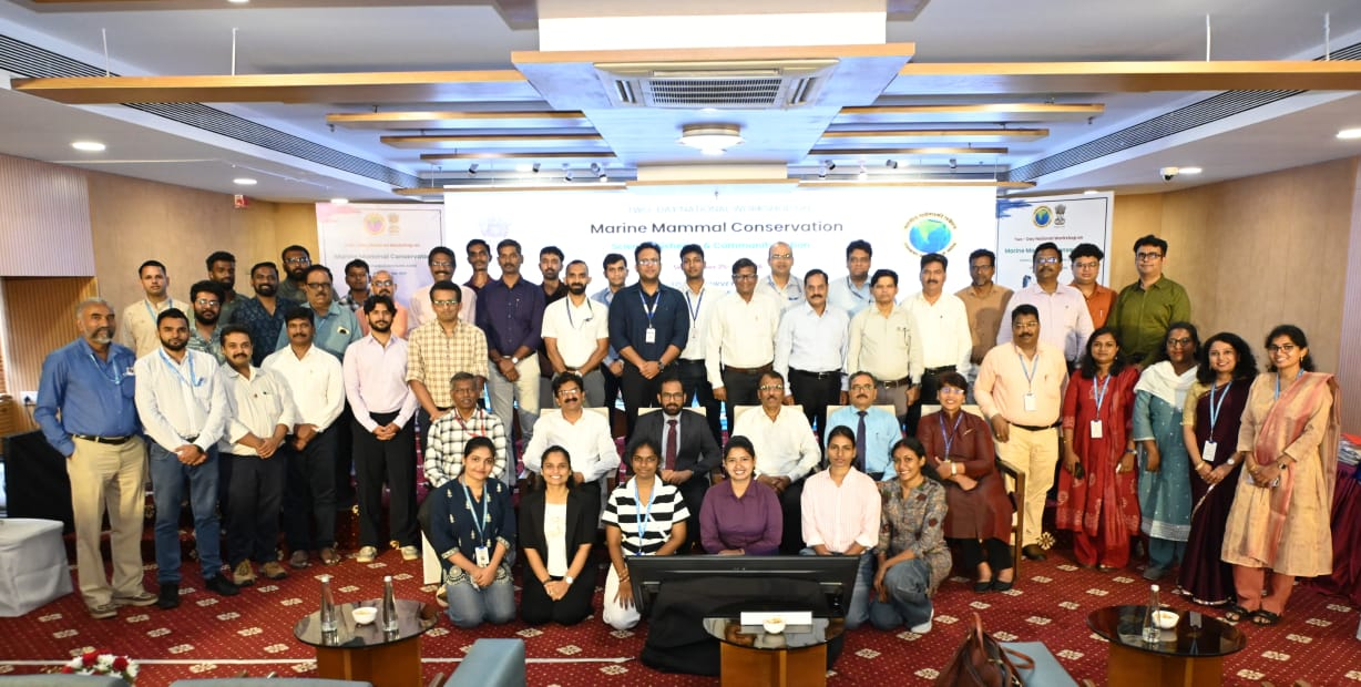India Develops Marine Mammal Conservation Roadmap for 2027–2032: FSI Workshop Focuses on 33 Species, Bycatch and New Monitoring Technologies | भारत ने 2027–2032 के लिए समुद्री स्तनधारी संरक्षण रोडमैप पर काम शुरू किया: FSI कार्यशाला में 33 प्रजातियों, बायकैच और नई तकनीकों पर जोर
