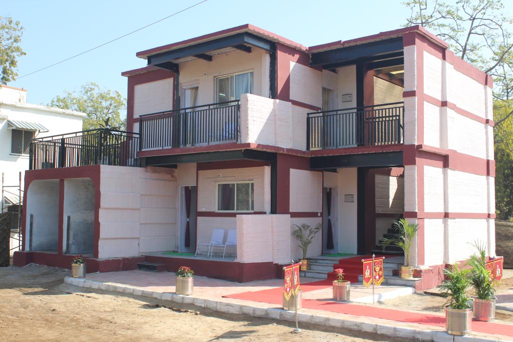 Indian Army inaugurates first-ever 2 storey 3-D printed dwelling unit at Ahmedabad