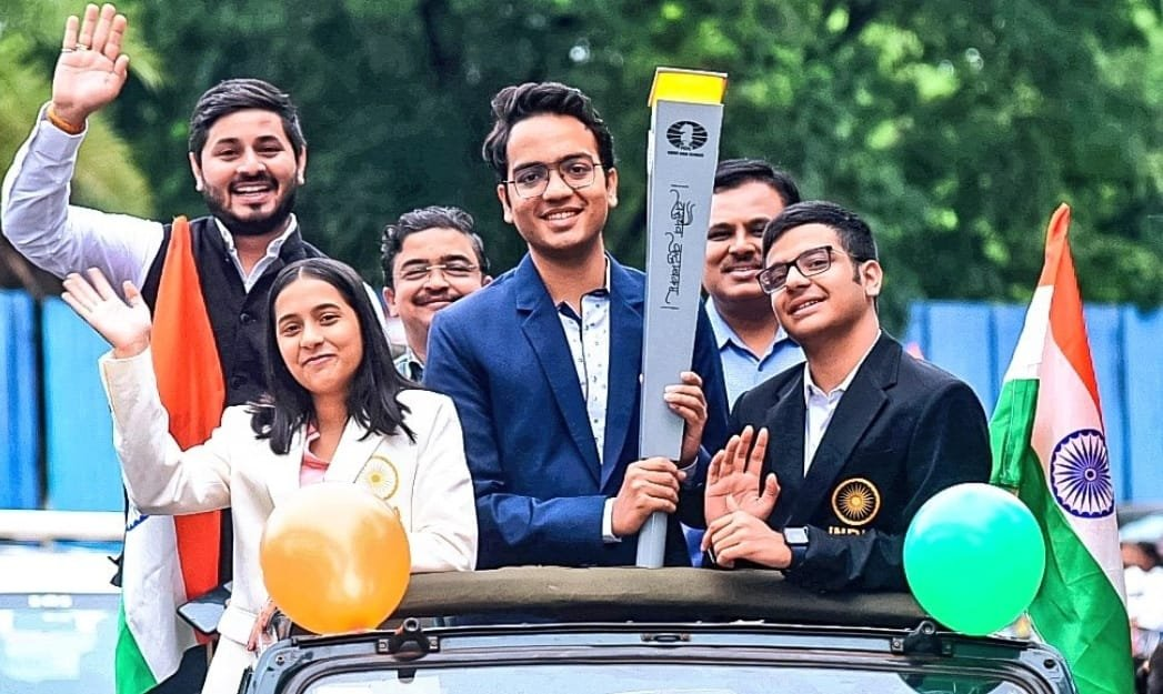Grand Welcome for Chess Olympiad Torch Relay in Maharashtra - Current  Affairs for UPSC Exam 2024