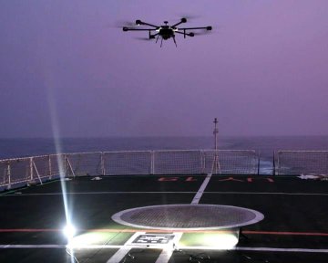 Indian Coast Guard Concludes Maiden Contract for 10 Multicopter (VTOL) Drones
