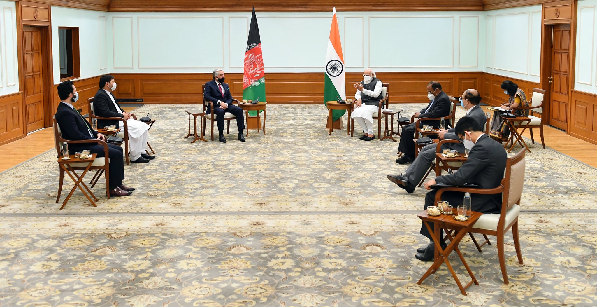 PM meets Dr. Abdullah Abdullah 2