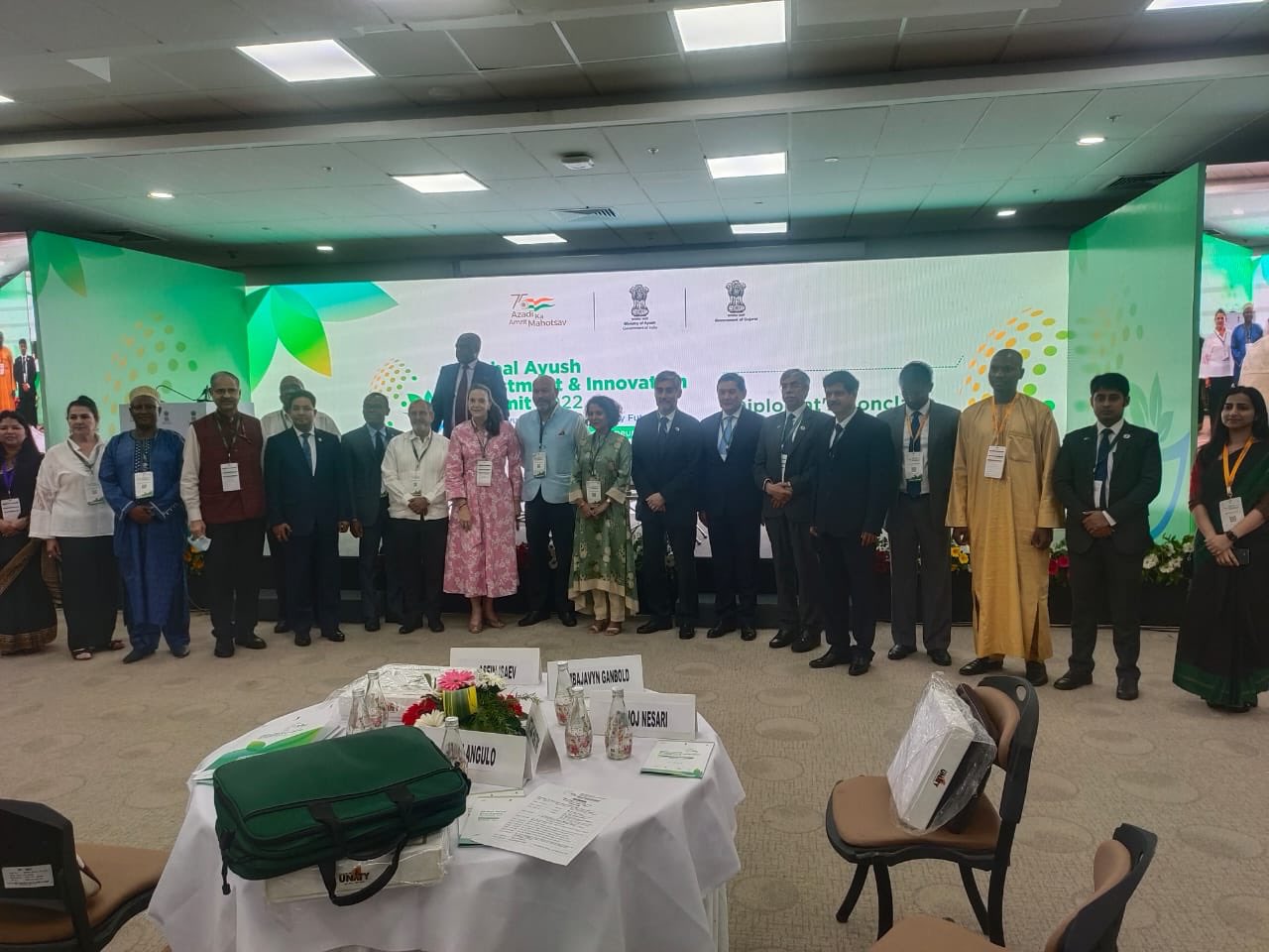 First ever Global AYUSH Investment & Innovation Summit in Gandhinagar concludes on high note.  Rs 9,000 crore investments proposed