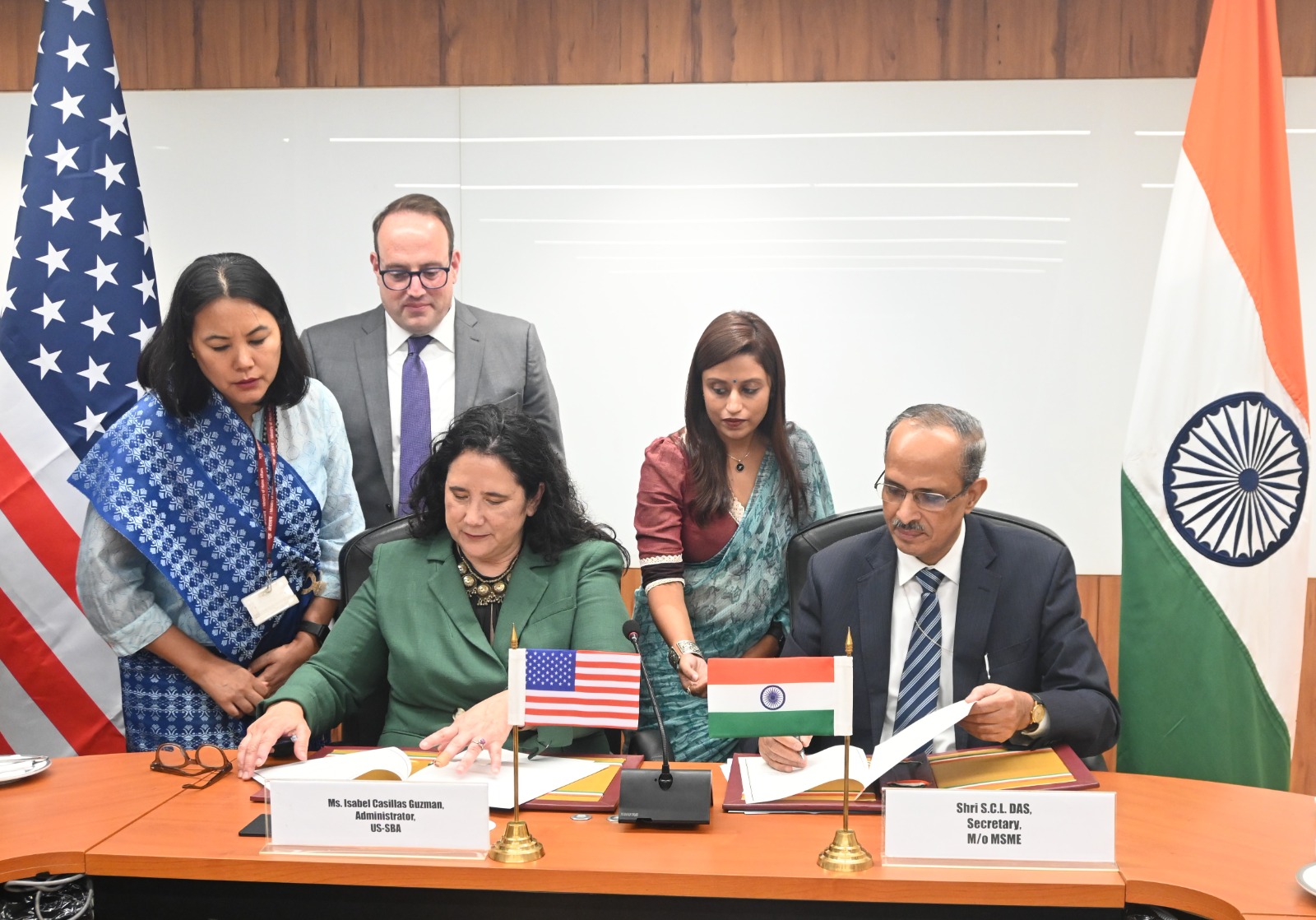 MoU Signed Between Ministry of MSME and U.S. Small Business Administration