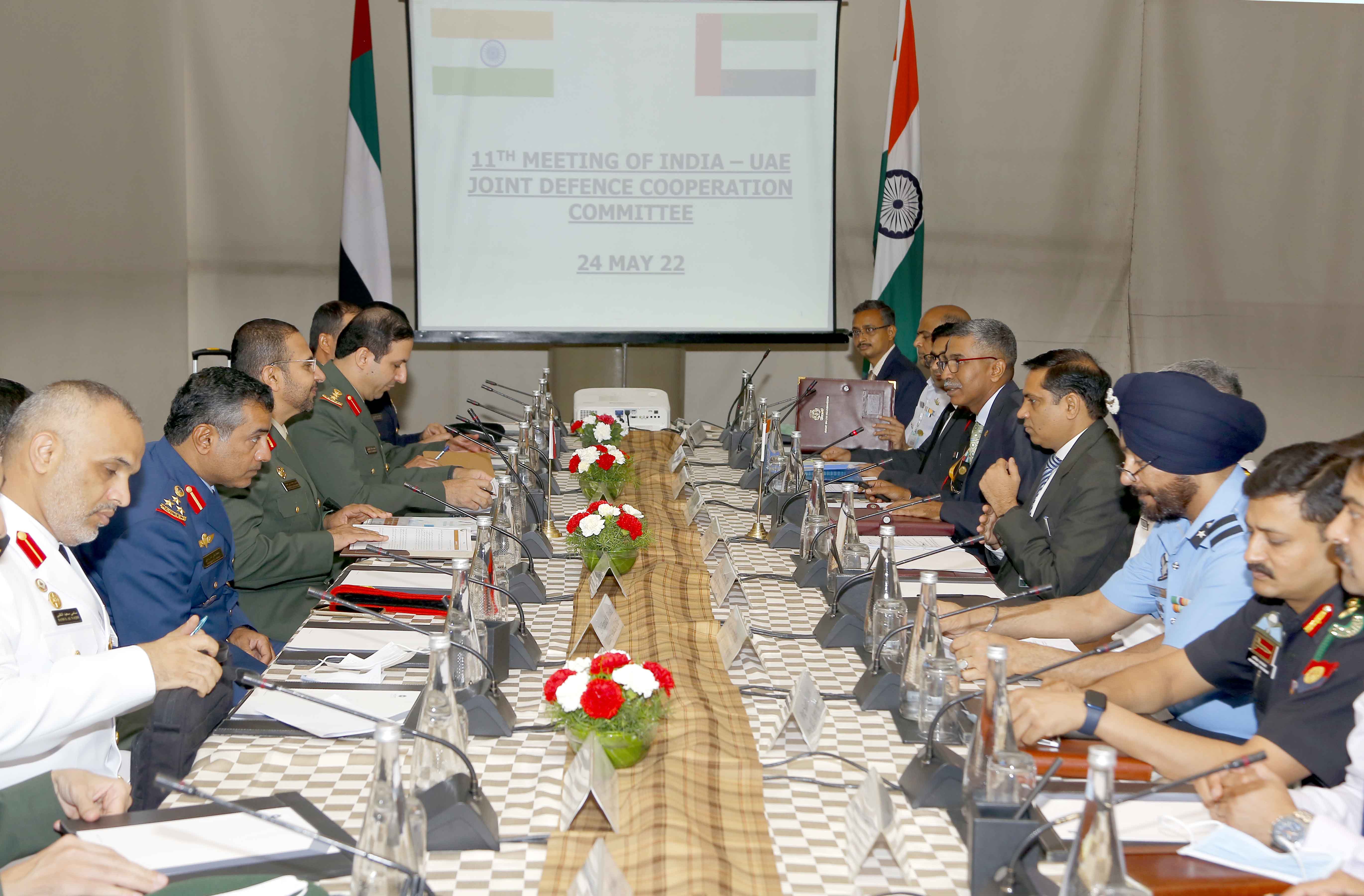 Defence Secretary And Chief Of Force Development Authority At Mod Uae