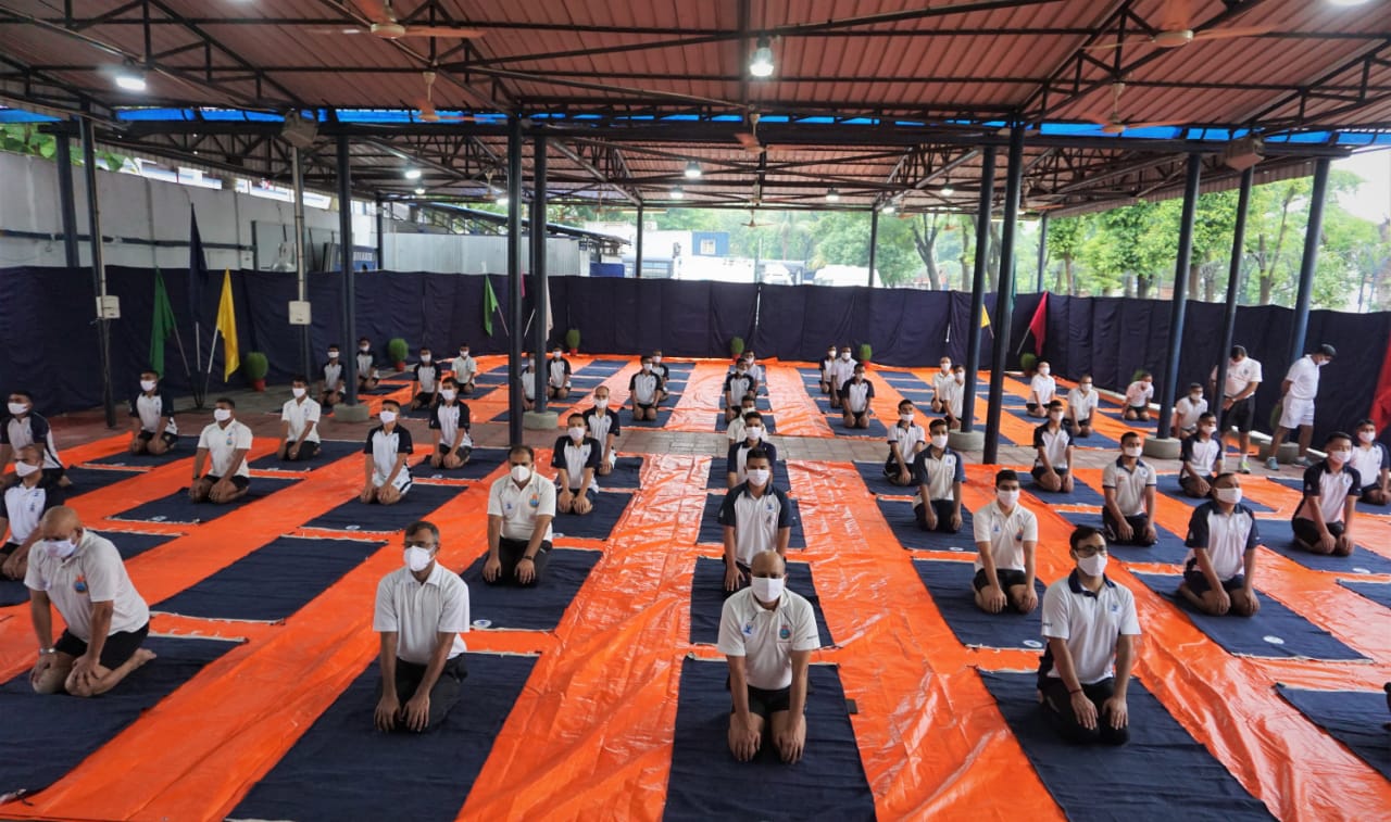 International Day of Yoga celebrated at ENC