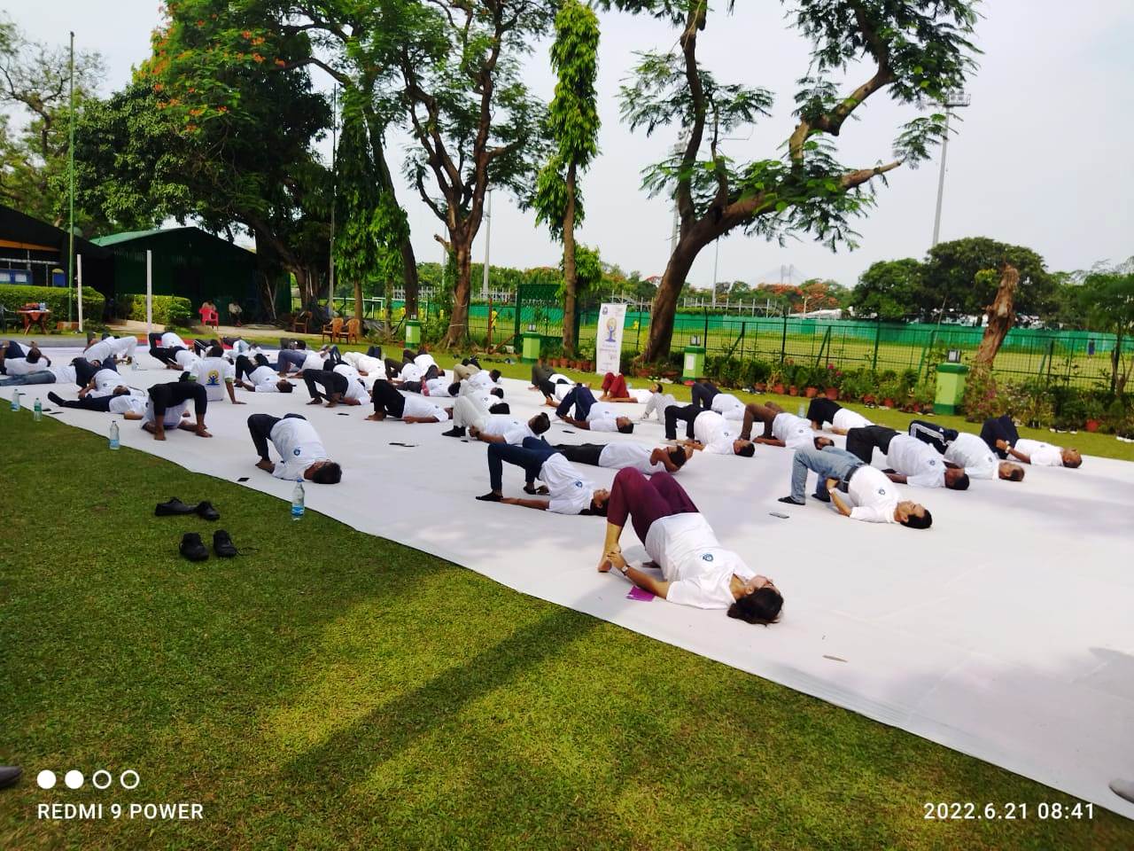 Kolkata Customs Zone Organises Mass Yoga Demonstration