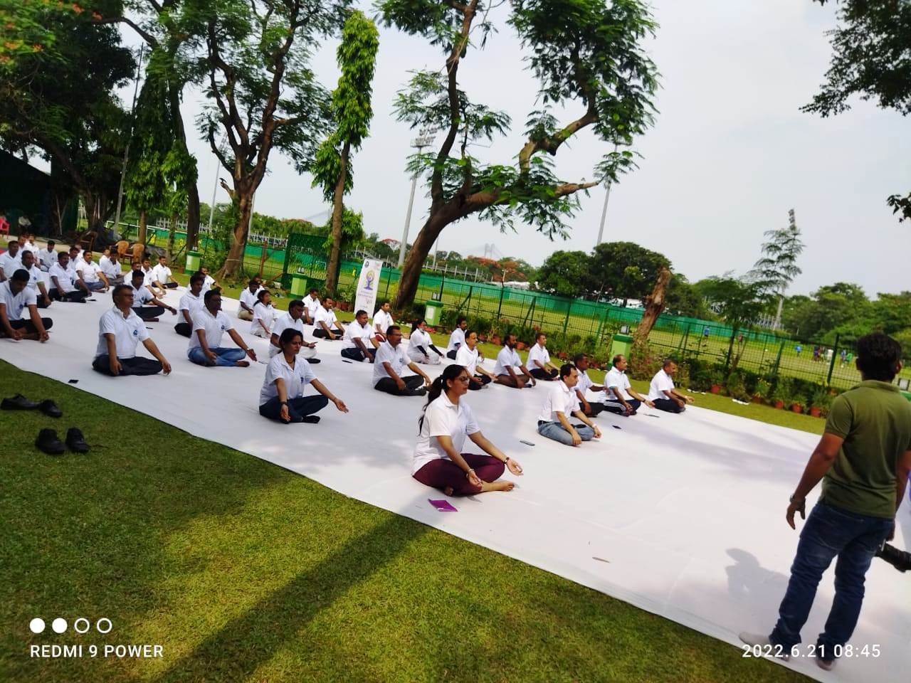 Kolkata Customs Zone Organises Mass Yoga Demonstration