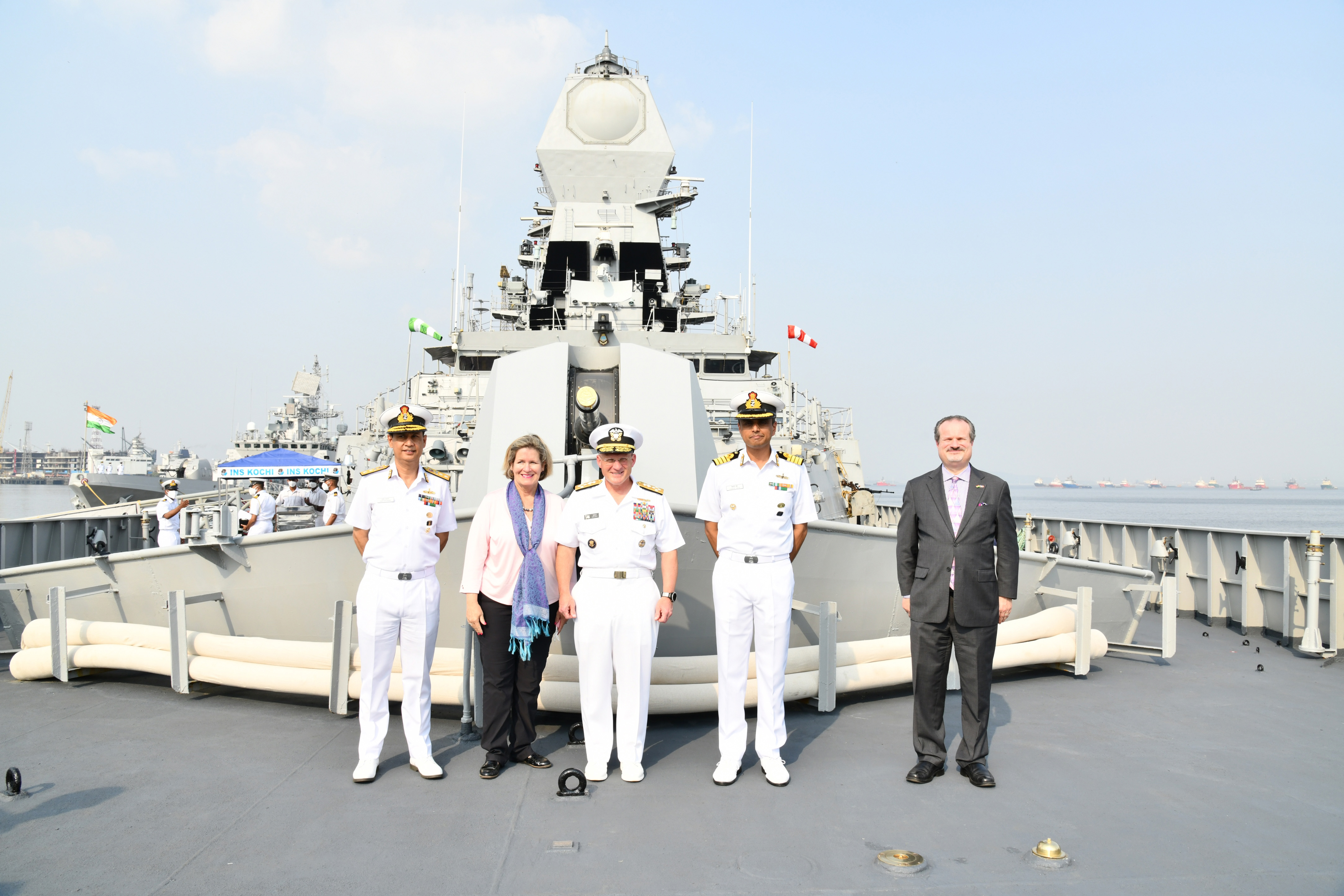 VISIT OF ADMIRAL MICHAEL GILDAY, CHIEF OF NAVAL OPERATIONS, US NAVY, TO ...