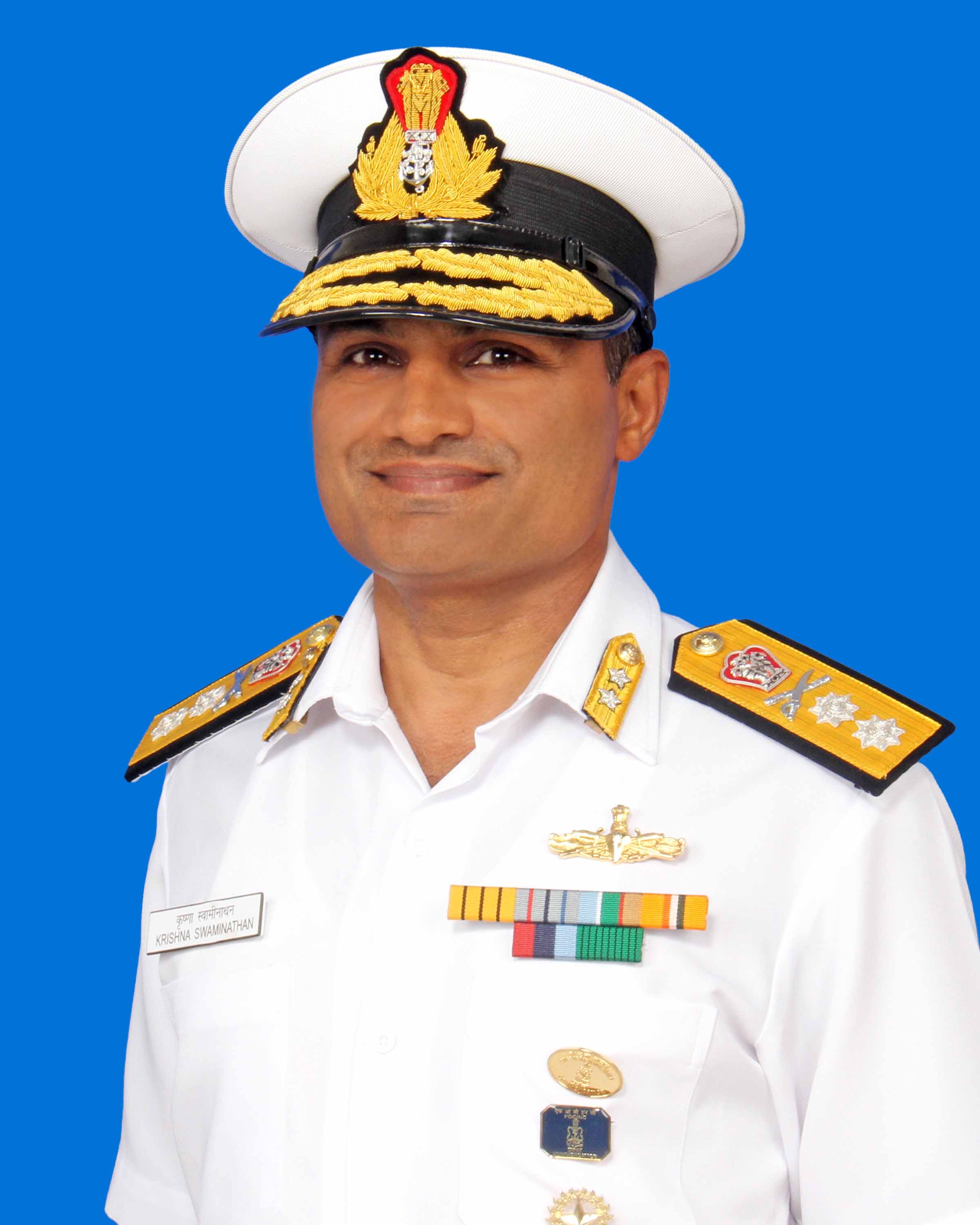 Rear Admiral Krishna Swaminathan, VSM assumes Charge as Flag Officer ...