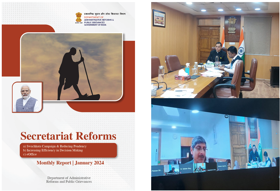 10th edition of ‘Secretariat Reforms’ report released for January, 2024