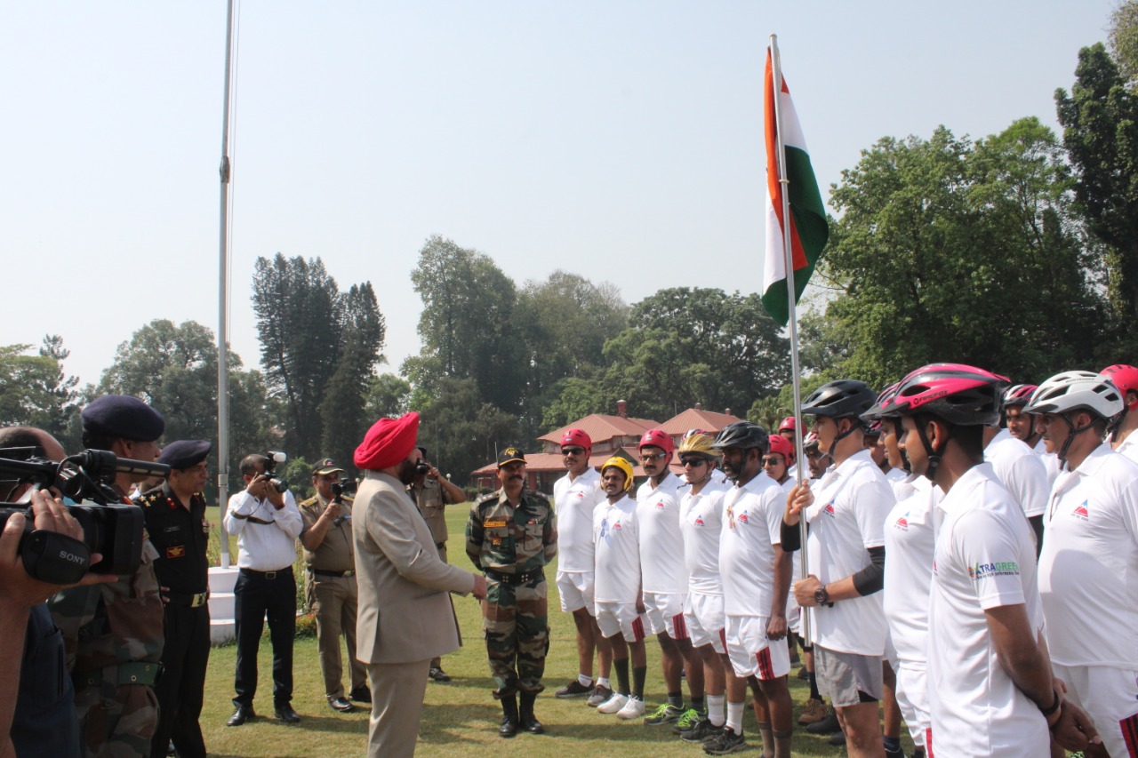 Governor of Uttarakhand Lt General Gurmit Singh Flagged-off “BRO@63” Multi-Dimensional Expedition