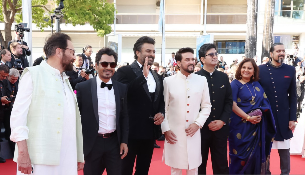 Indian delegation lights up Red Carpet at Cannes