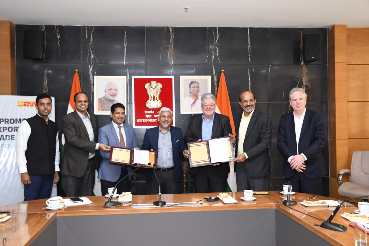 MoU signing between DGFT and DHL