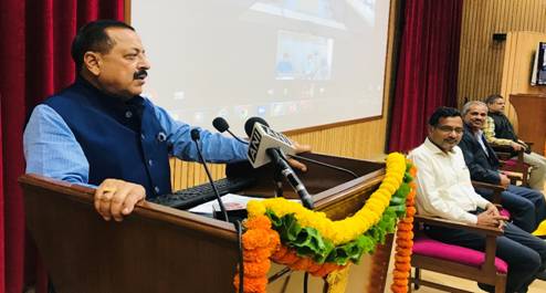 Union Minister Dr Jitendra Singh launches Air Quality Early Warning System to coincide with Azadi Ka Amrit Mahotsava