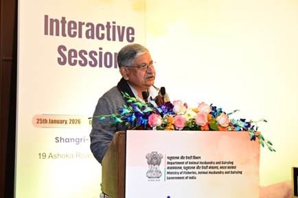 मत्स्य पालन, पशुपालन और डेयरी मंत्रालय ने 77वें गणतंत्र दिवस के अवसर पर देशभर से MAITRIs और AHIDF लाभार्थियों के साथ एक संवादात्मक सत्र का आयोजन किया