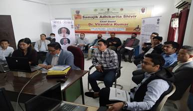 ‘Samajik Adhikarita Shivir’ for distribution of Aids and Assistive devices to Divyangjan and Senior Citizens.