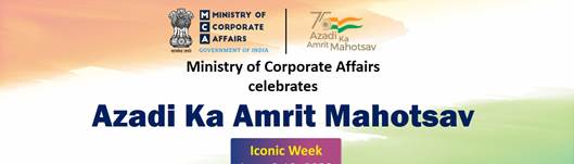 Union Minister for Finance and Corporate Affairs Smt. Nirmala Sitharaman to launch the Iconic Day celebrations of Ministry of Corporate Affairs at Vigyan Bhawan tomorrow