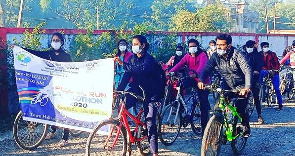 Fit India Cyclothon getting huge response, around 13 Lakh people participated in the first week of its launch 