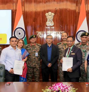 image0017V0G आत्मनिर्भर भारत : रक्षा मंत्रालय ने भारतीय सेना के लिए वायु रक्षा अग्नि नियंत्रण रडार के लिए बीईएल के साथ 2,000 करोड़ रुपये के अनुबंध पर हस्ताक्षर किए