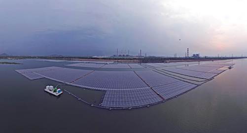 India’s largest floating solar power project commissioned-image