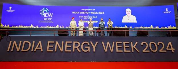 Prime Minister Narendra Modi Invites the world to invest in India’s energy sector in his inaugural address at India Energy Week 2024