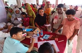 A group of people around a tableAI-generated content may be incorrect.
