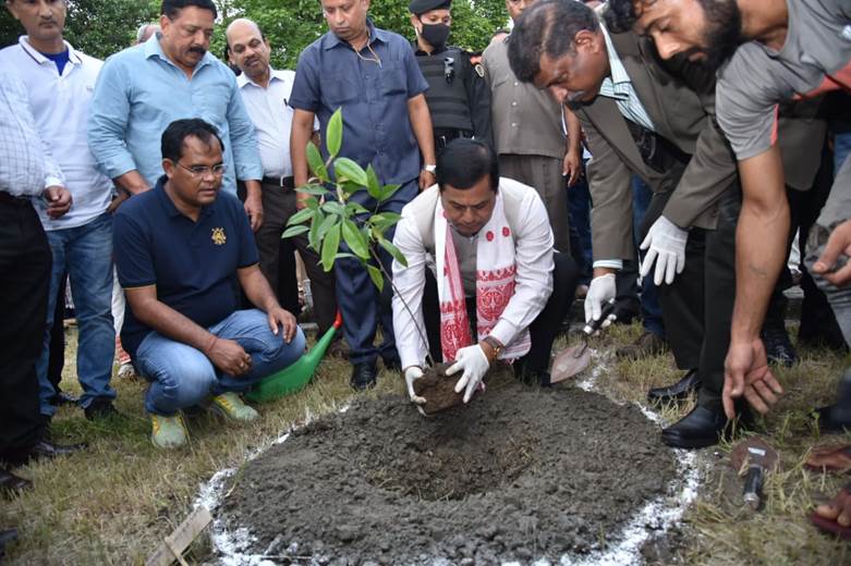 Union Minister Shri Sarbananda Sonowal espouses for Environmental conservation