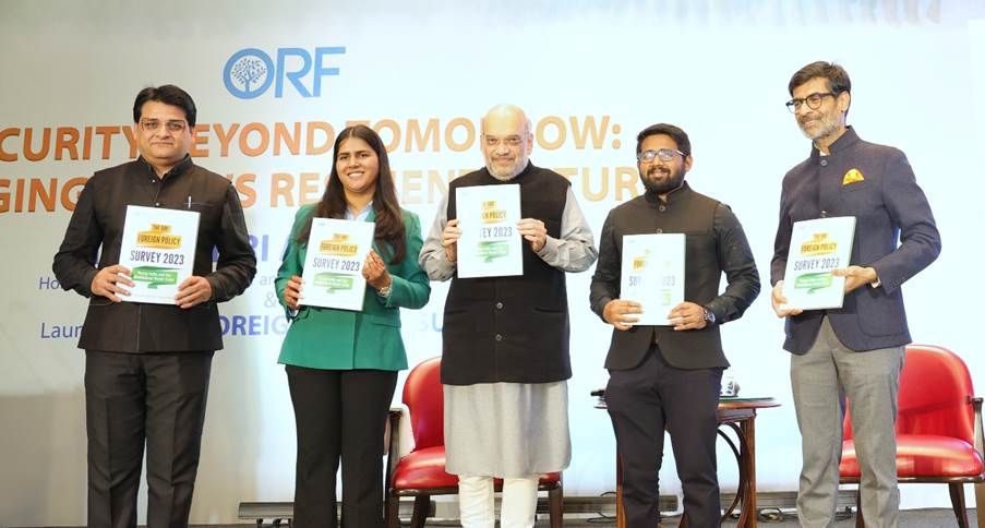 Forging India’s Resilient Future” and launches ‘ORF Foreign Policy Survey’