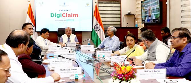 Union Agriculture Minister Shri Tomar launches DigiClaim for claim disbursal through National Crop Insurance Portal (NCIP)