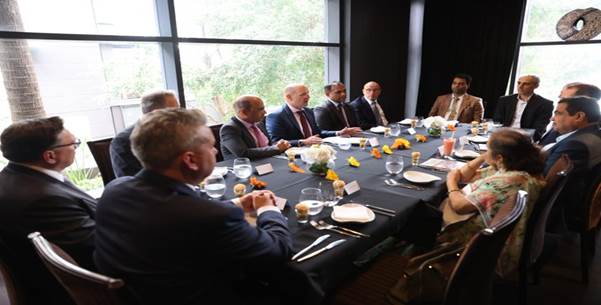 Australian Industry delegates at Industry Roundtable conference focusing on partnership & collaboration between India and Australia 