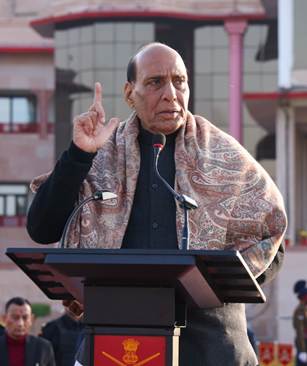 உலகப் பேரிடர்களுக்கு மத்தியில் சமநிலை வாய்ந்த ராணுவ நடவடிக்கையான 'ஆப் சிந்தூர்', இந்தியாவின் தைரியம், வலிமை, கட்டுப்பாடு மற்றும் தேசிய குணாதிசயத்தின் சின்னமாகும்: ஜெய்ப்பூரில் ராணுவ தினத்தில் ரக்ஷா மந்திரி.