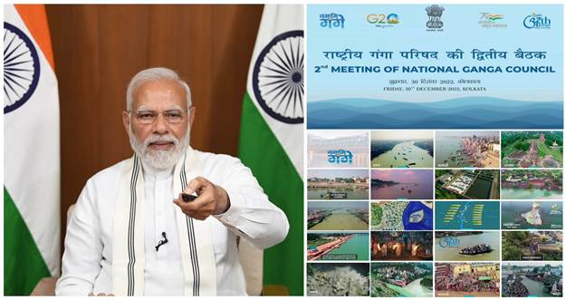 PM Chairs National Ganga Council Meet Via Video Conferencing
