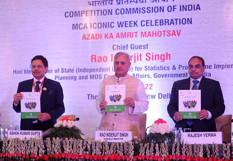 CCI organises a National Conference on Competition Law to celebrate the Azadi ka Amrit Mahotsav as part of Iconic Week of Ministry of Corporate Affairs in New Delhi