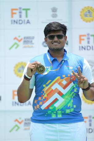 Sachin Gupta leads a clean sweep in recurve, Lovely Professional University rise to second